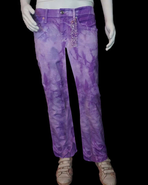 Plasma Dye Flared Jeans